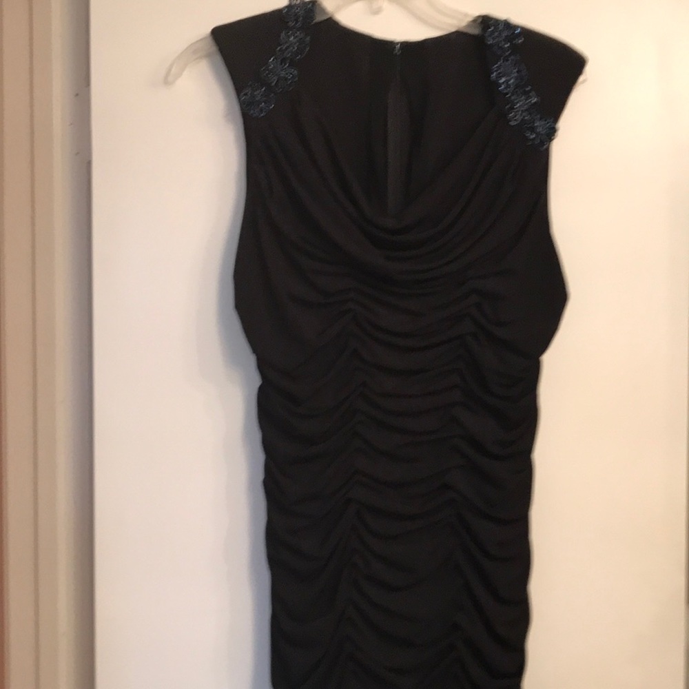 Dress with flowers decorate